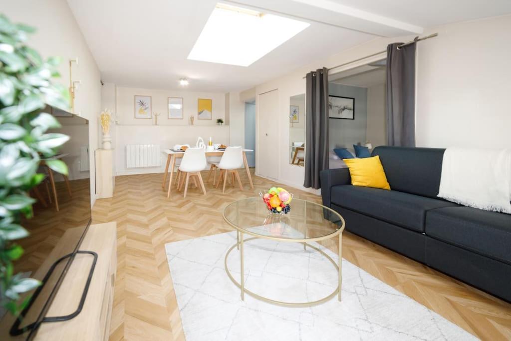 T2 Cozy Proche Du Centre Avec Canape Lit - 51blatin Appartement *